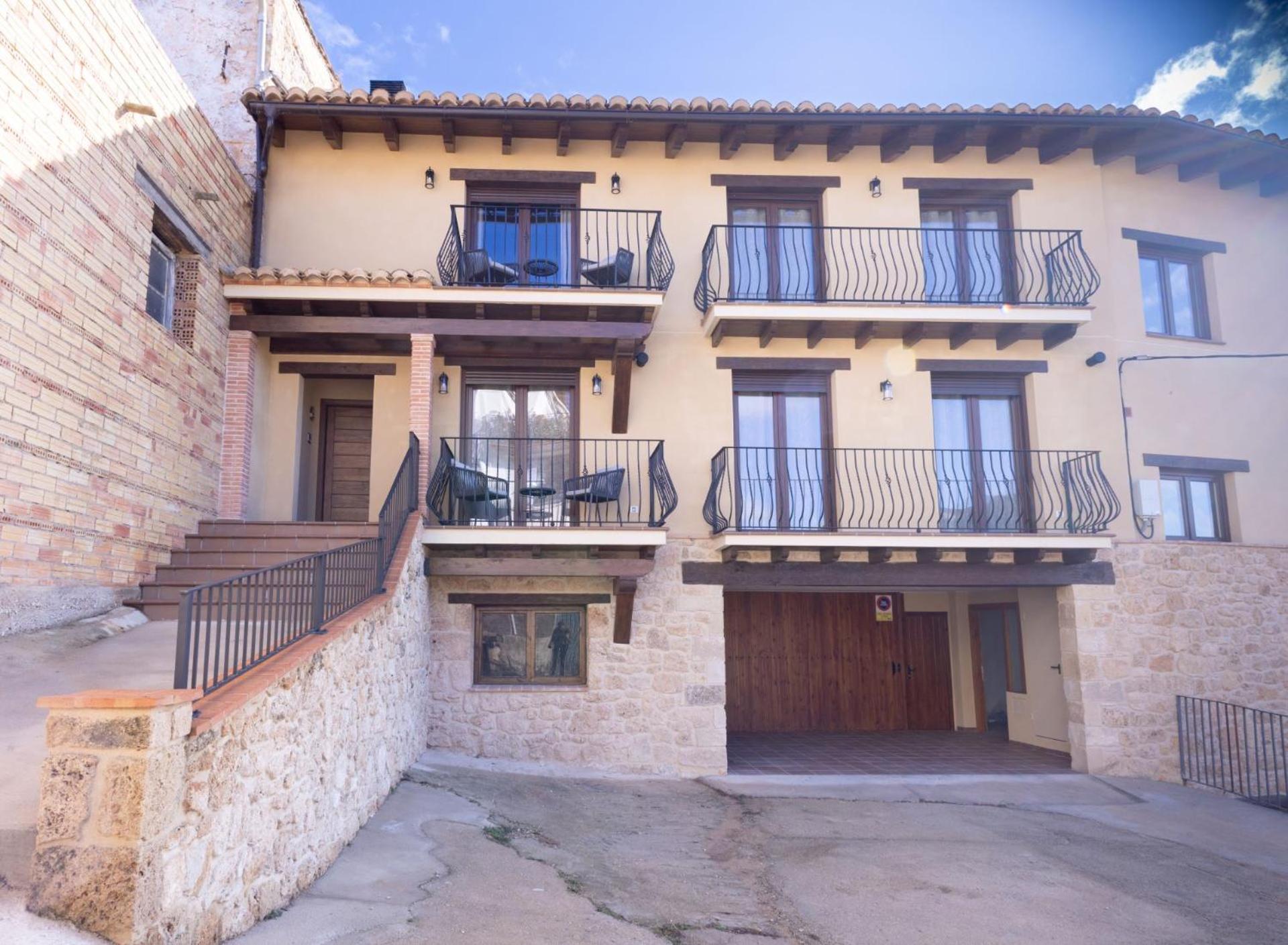 Apartamento El Sueno Del Buho 3. Chimenea Y Terraza. Beceite Exterior foto